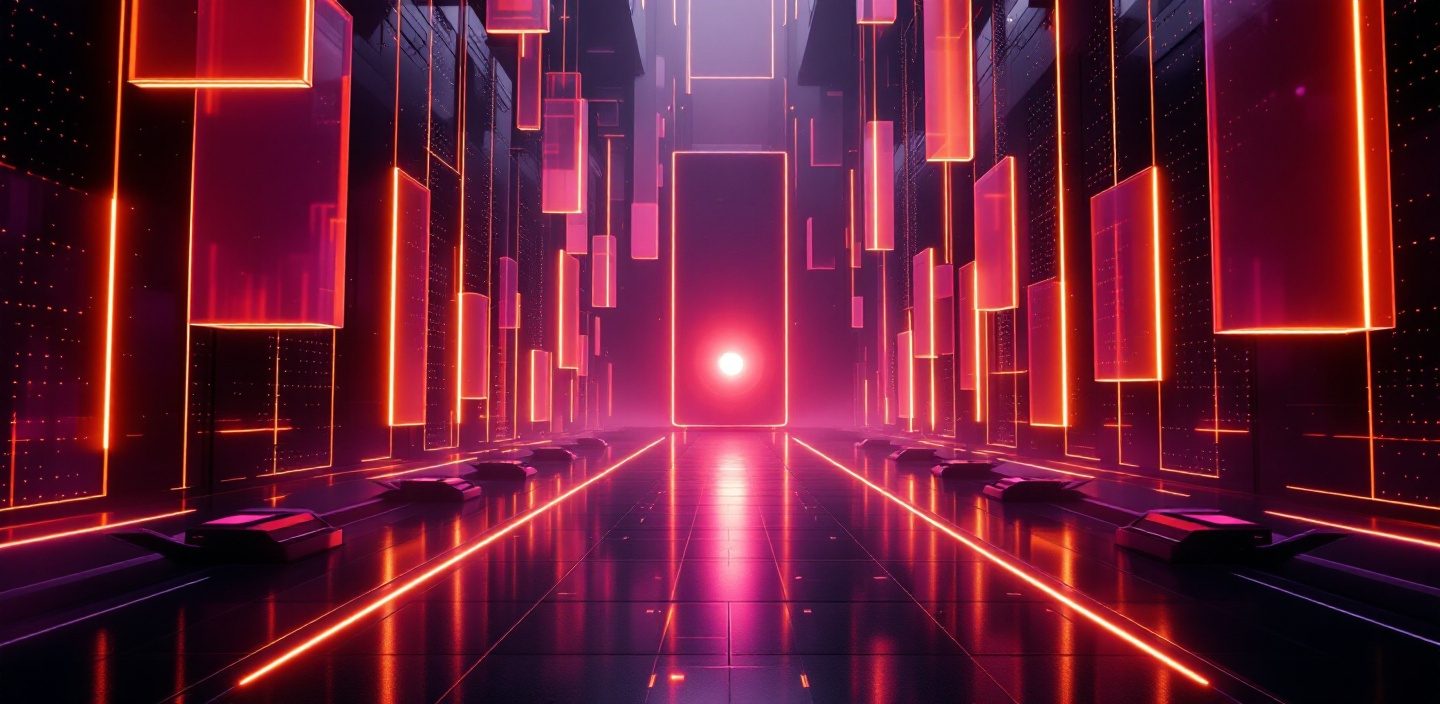 Abstract visual of many service panels converging into one control plane